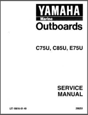 Yamaha Outboard Service Manual LIT-18616-01-49
